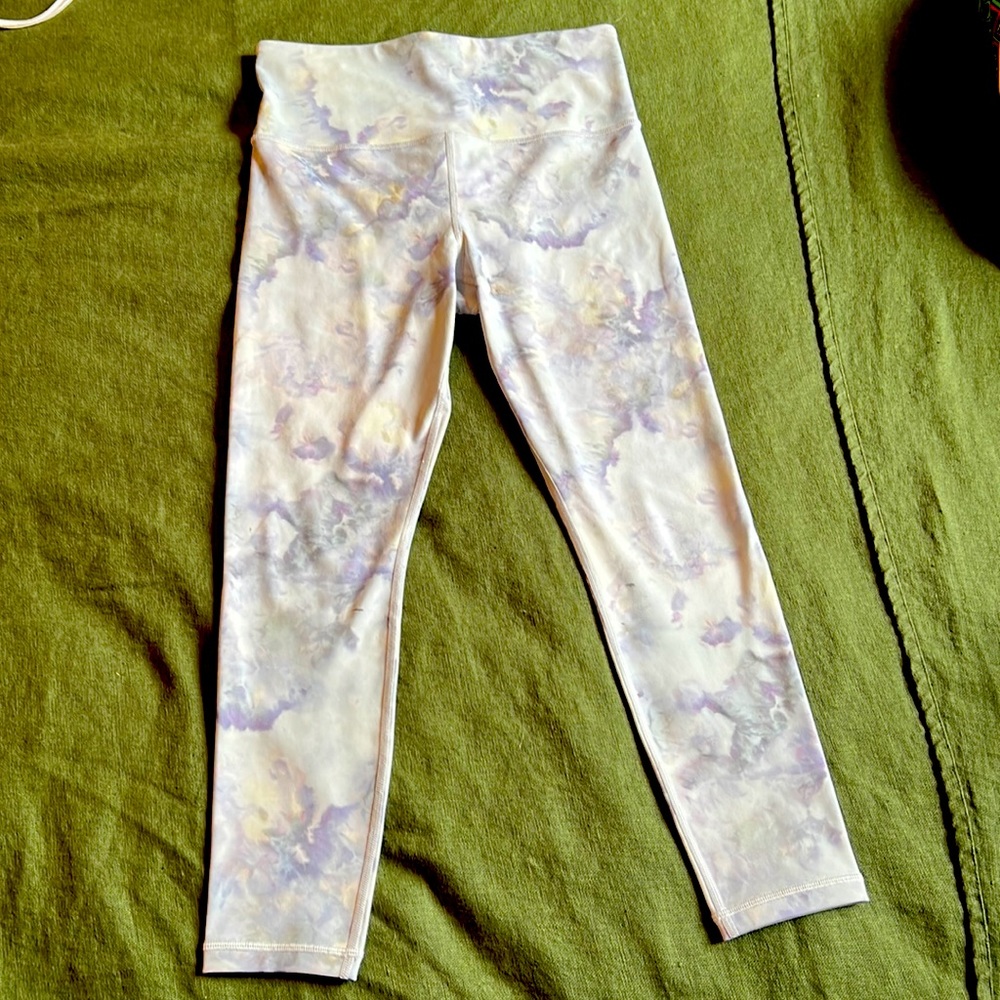 Athleta Elation Snow Dye 7/8 leggings